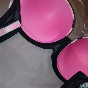 Pink bra